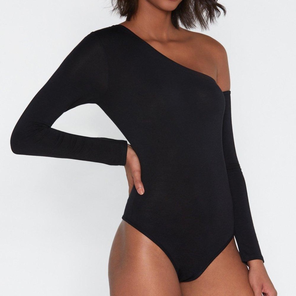 Nasty Gal One for the Road One Shoulder Bodysuit